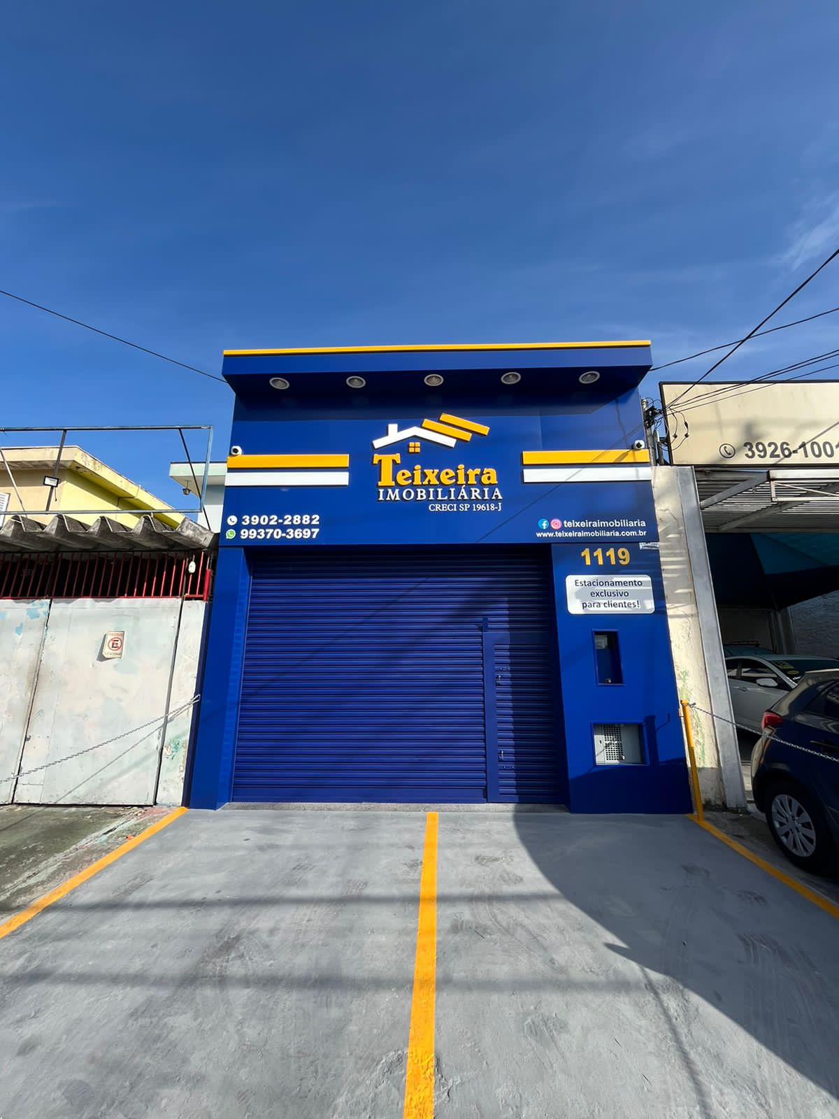 Faixada da empresa